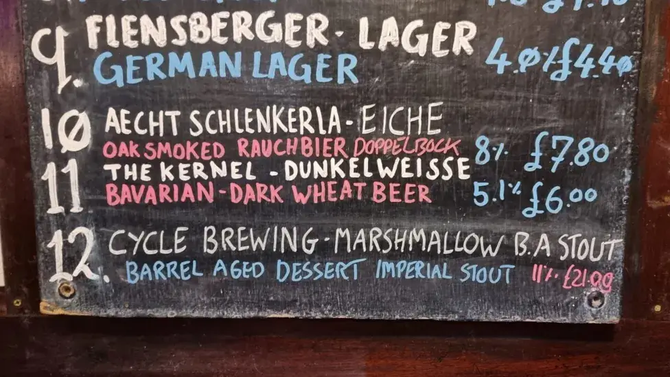 The Rutland Arms in Sheffield has been providing customers with a 'rare' beer created by a Florida brewery.