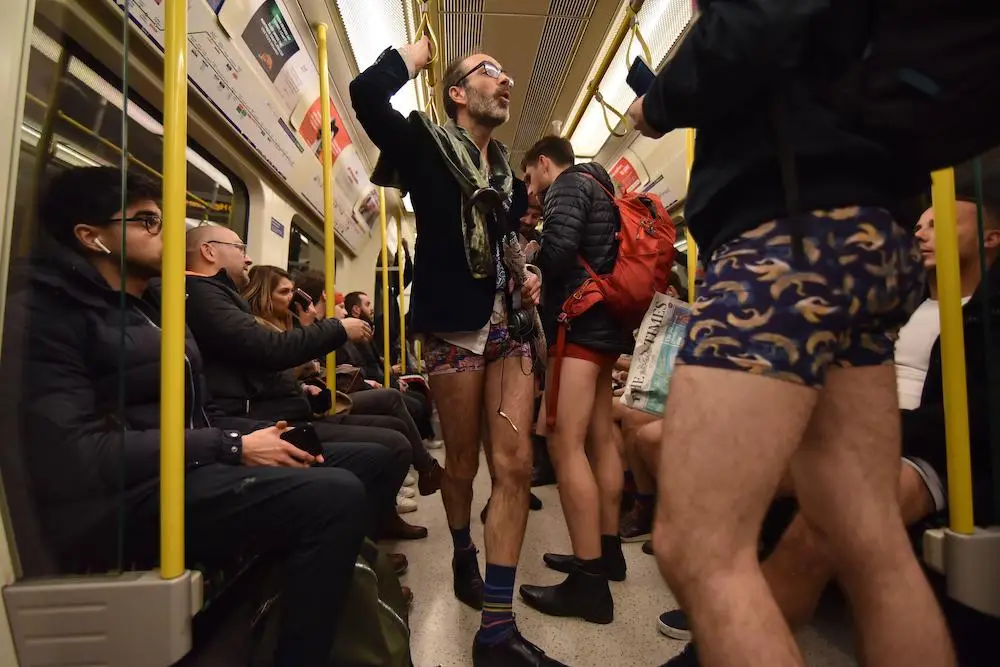 The No Trousers Tube Ride is back.