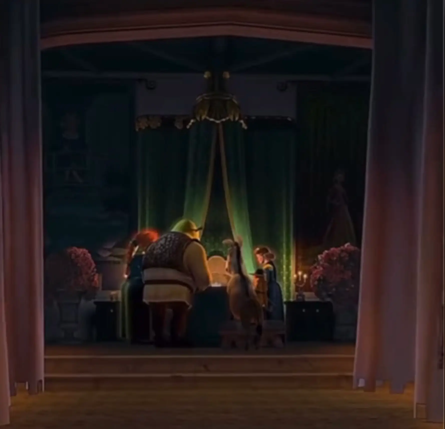 The hilariously awkward scene went over a lot of our heads as kids.