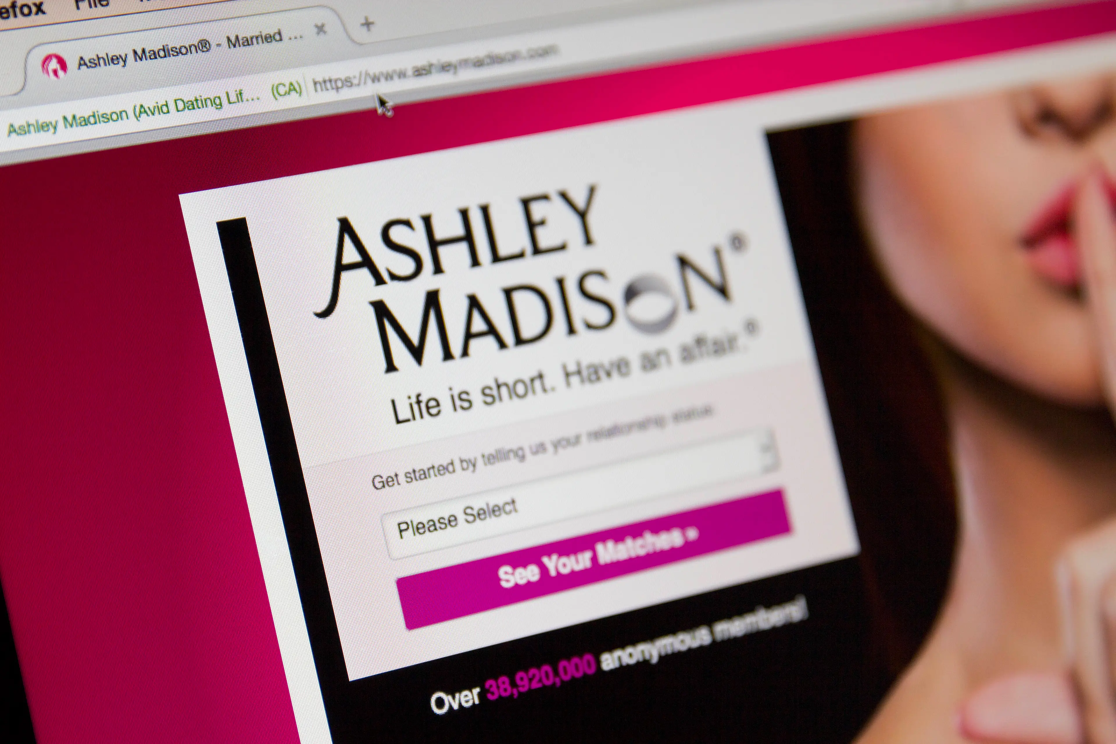 Former publicist Sarah Symonds has slammed Ashley Madison (Manuel Romano/NurPhoto/Getty)