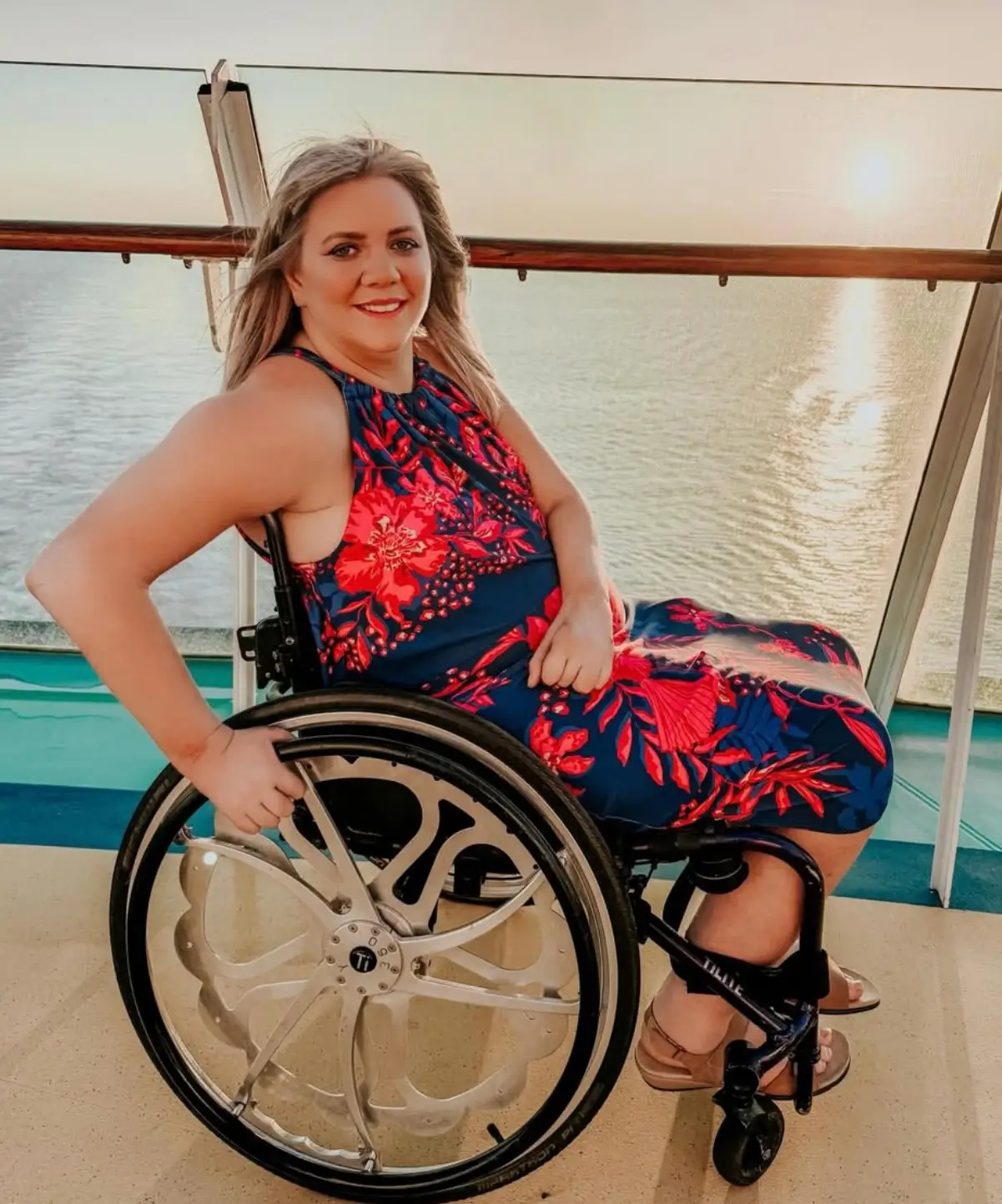 The mum shares details of her inspiring story on social media (Instagram/@rachelles_wheels)