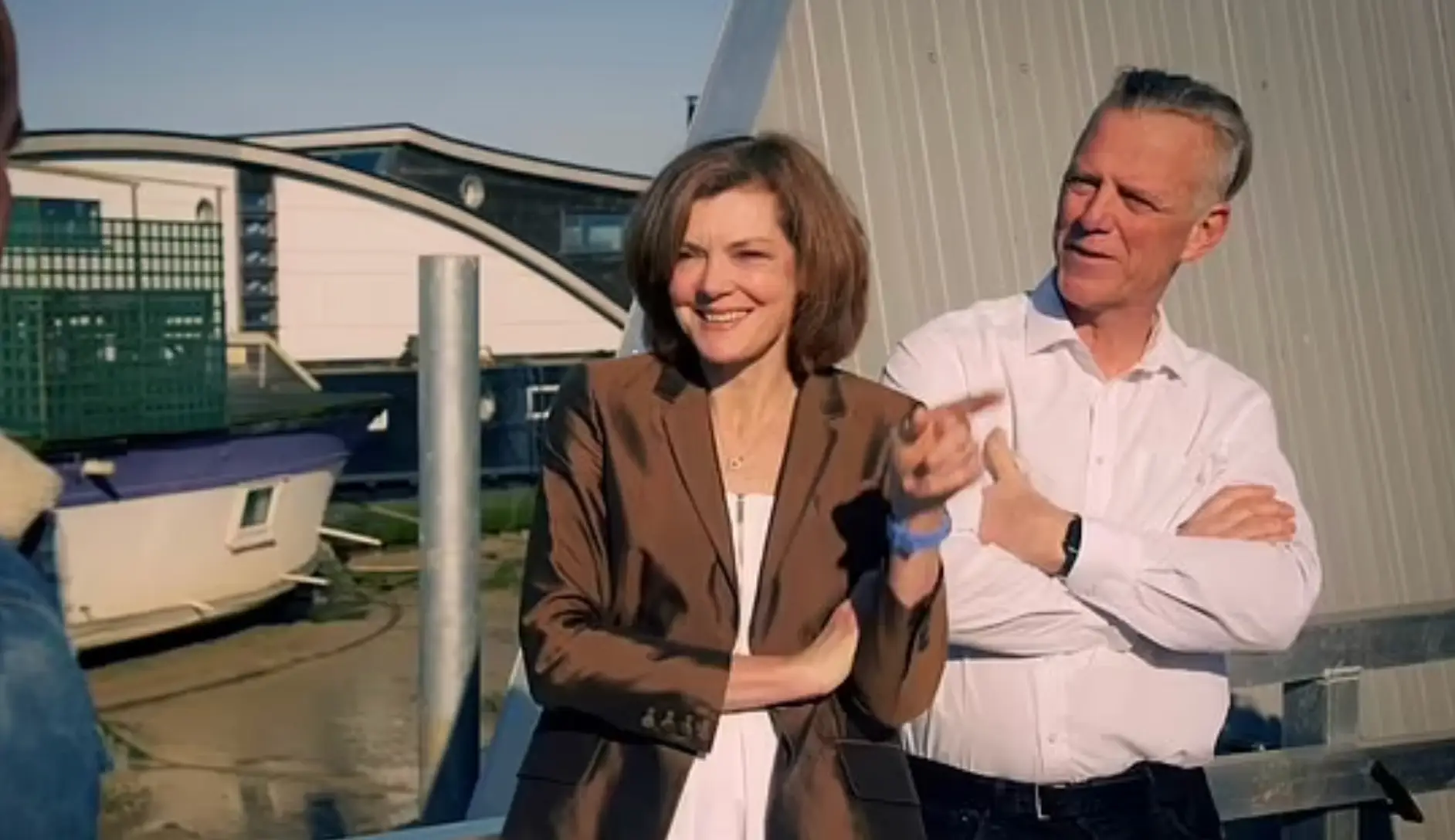 The couple spent three years building the maritime-themed pad (Channel 4)