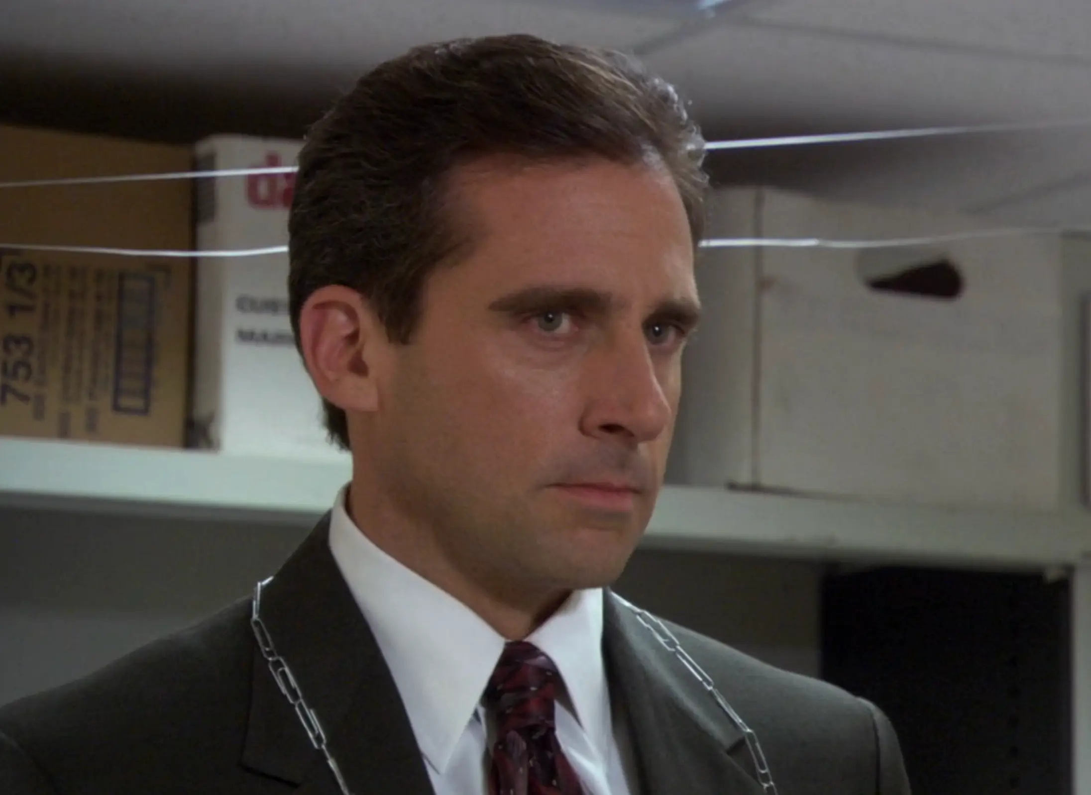 Carell improvised Michael getting emotional, and it led to them changing his character moving forwards to be more sympathetic (NBC)