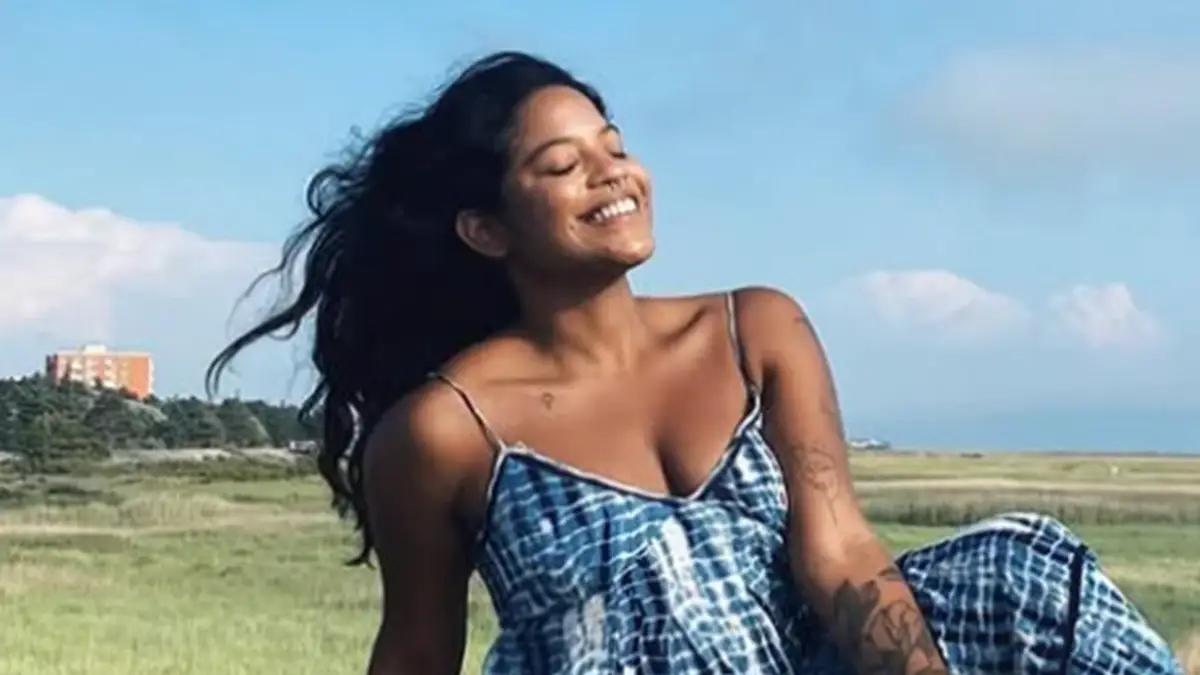 Juliana had been hiking on Saturday when she became trapped (Instagram/@ajulianamarins)