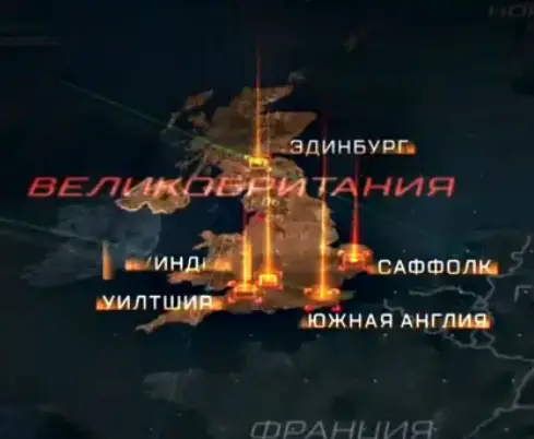A strike map recently shown by Khodaryonok (YouTube)