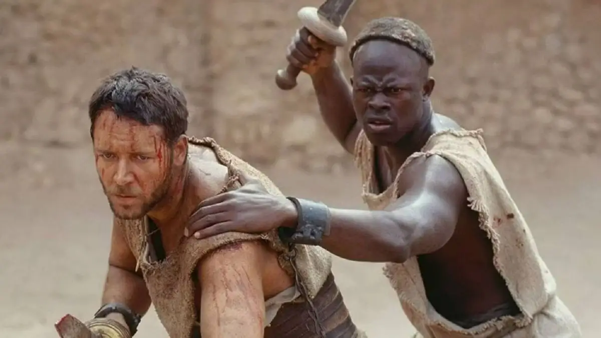 Hounsou in Gladiator (Universal)