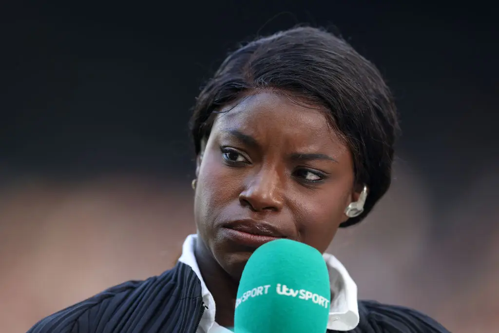 Aluko wants things to change in women's football punditry (George Wood/Getty Images)