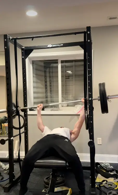 Doctors have said his workout routine can cause long-term damage (Instagram/@thecrookedman10)