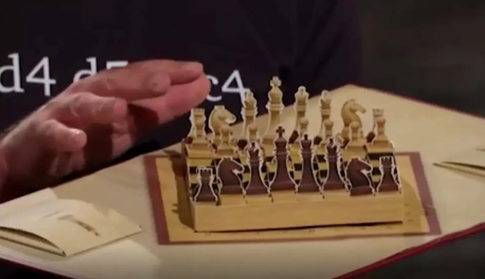 The Dragons ended up being VERY interested and fought over David's invention.