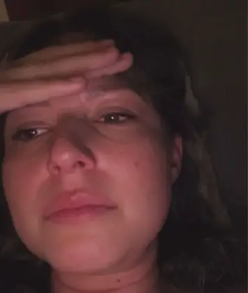 Thurston was left in tears over her death hoax (Instagram/@thekatiethurston)