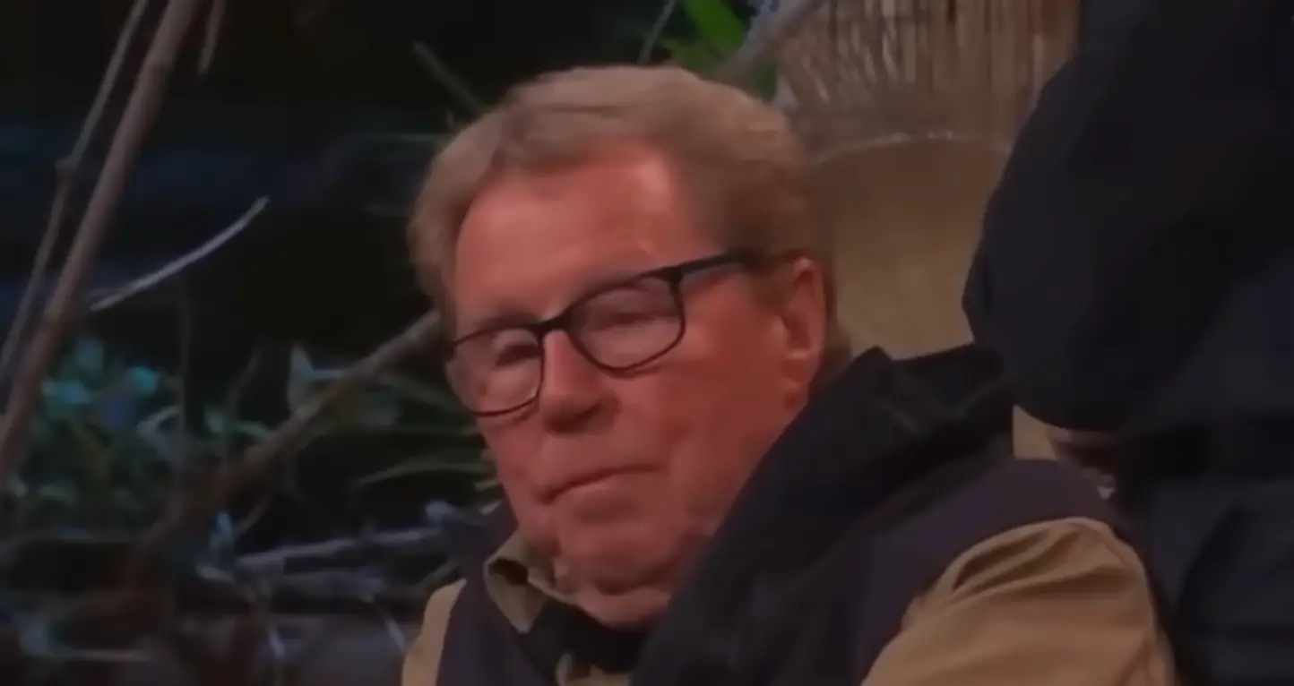 He looked rather uncomfortable as it all kicked off (ITV)