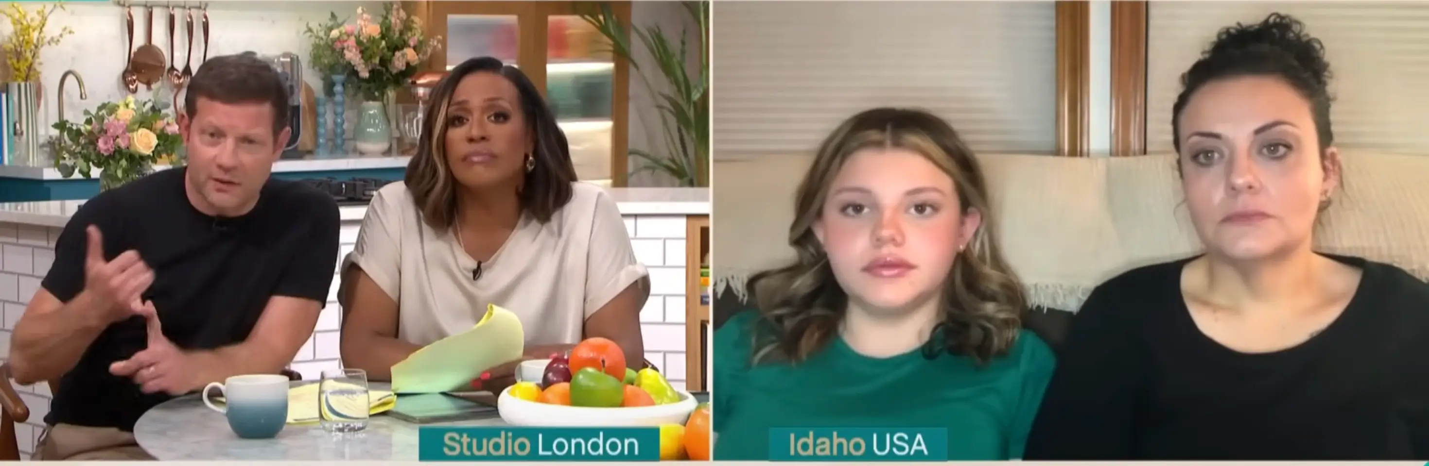 The pair went on This Morning to discuss their experience (ITV)