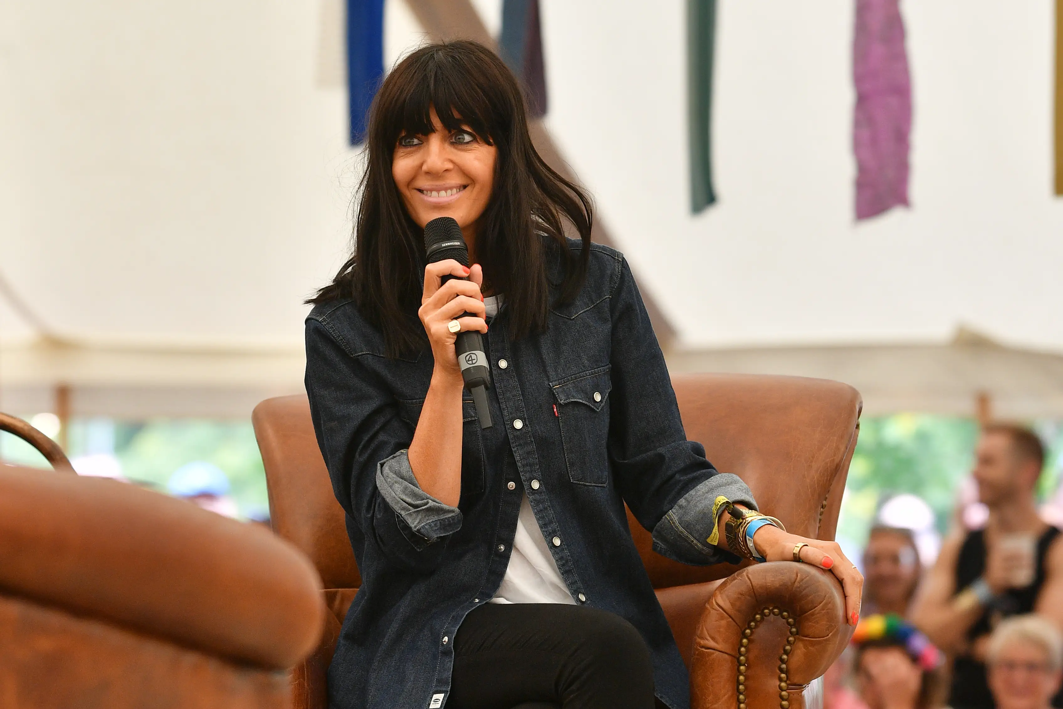 Claudia Winkleman will stand in for the talk show titan as he heads off to Australia (Jim Dyson/Getty Images)