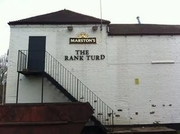 It turns out you can rearrange The Grand Turk sign until it says The Rank Turd.