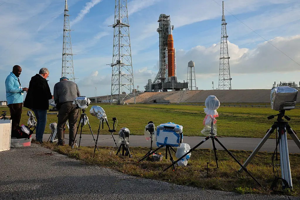 All signs point towards the rocket launching today (Chip Somodevilla/Getty Images)