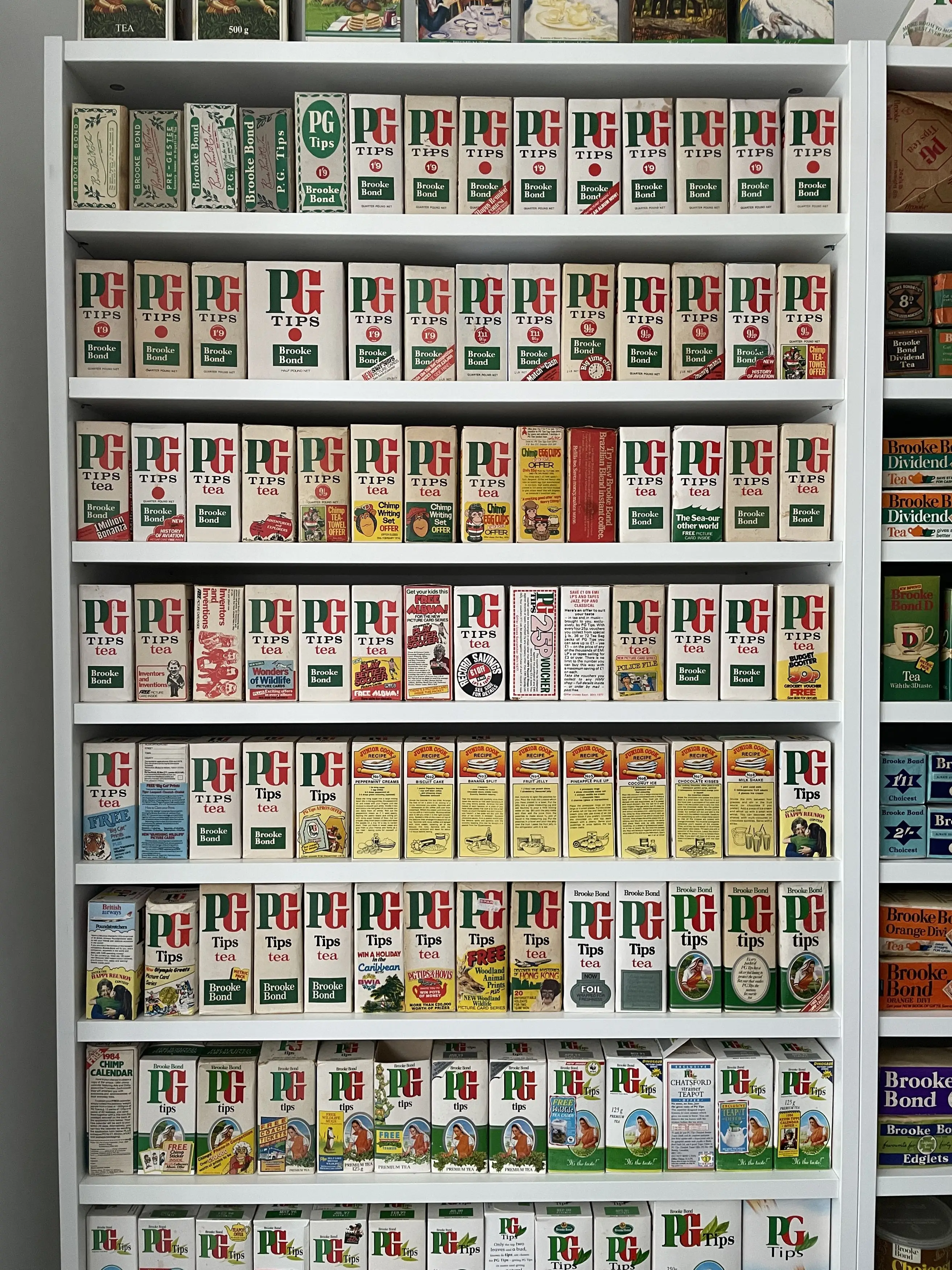 The 500-strong collection is worth £5,000.