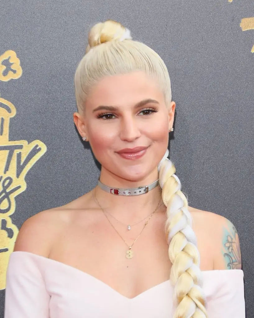 Davidson's first famous relationship was with Carly Aquilino (JB Lacroix/WireImage)