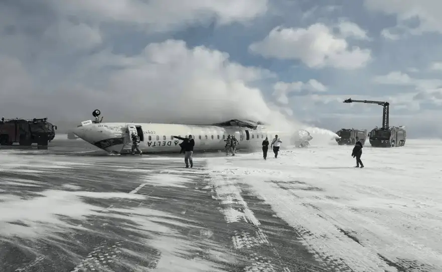 Emergency services are responding to the 'incident' at Toronto Pearson International Airport (Facebook)
