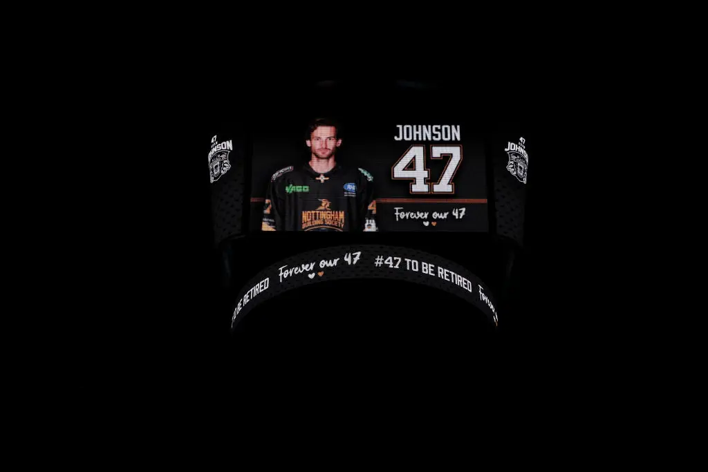 The ice hockey world has since shared tributes to Johnson (Jan Kruger/Getty Images)