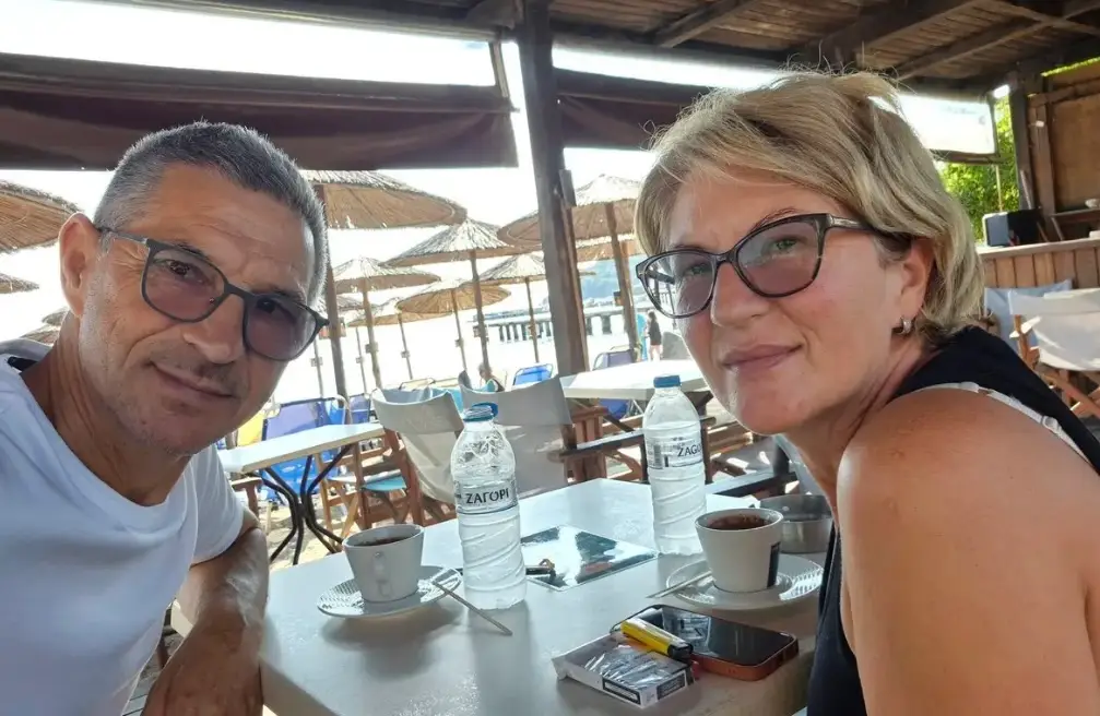 Ljubiša and his wife Svetlana have been left traumatised by the incident that unfolded mid-air (Facebook)