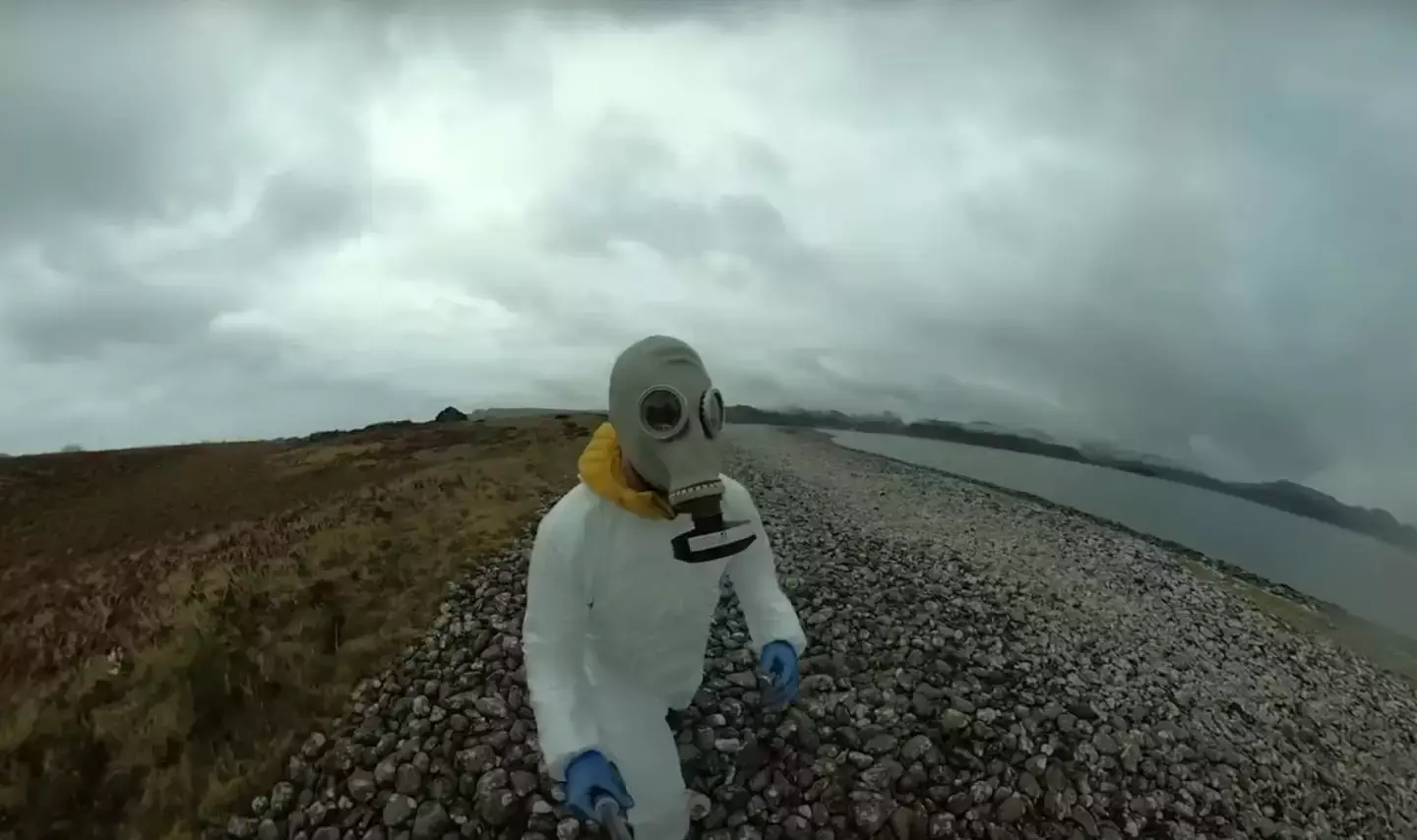 YouTuber Dara Tah visited the island in 2023 (YouTube/DaraTah)