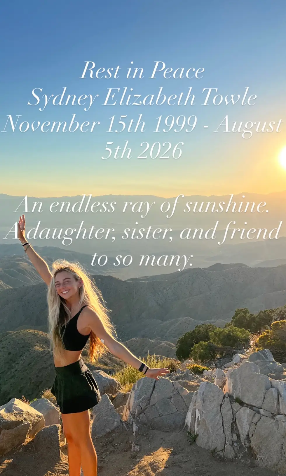 Sydney Towle has died (TikTok/austin_towle)