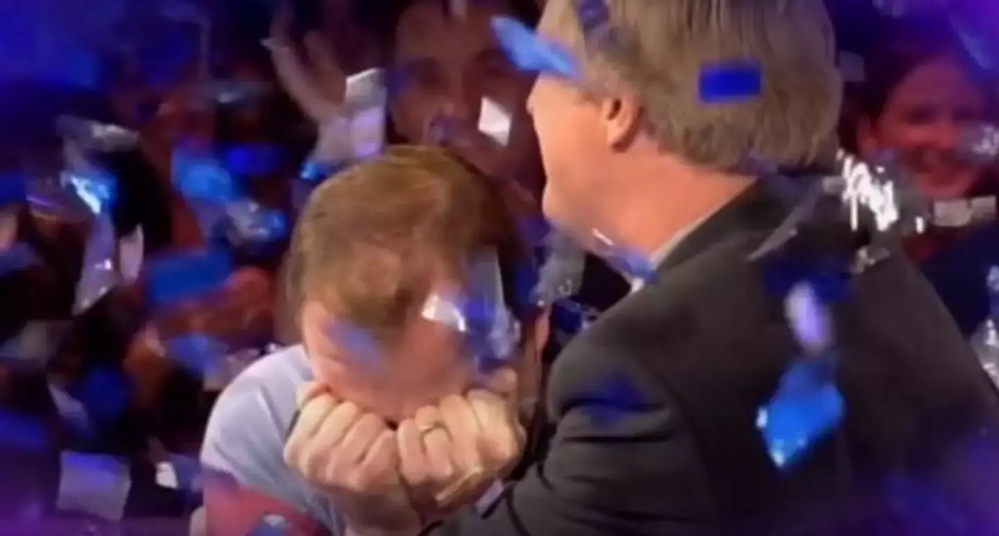 He never got his jackpot payout after producers became suspicious. (ITV)