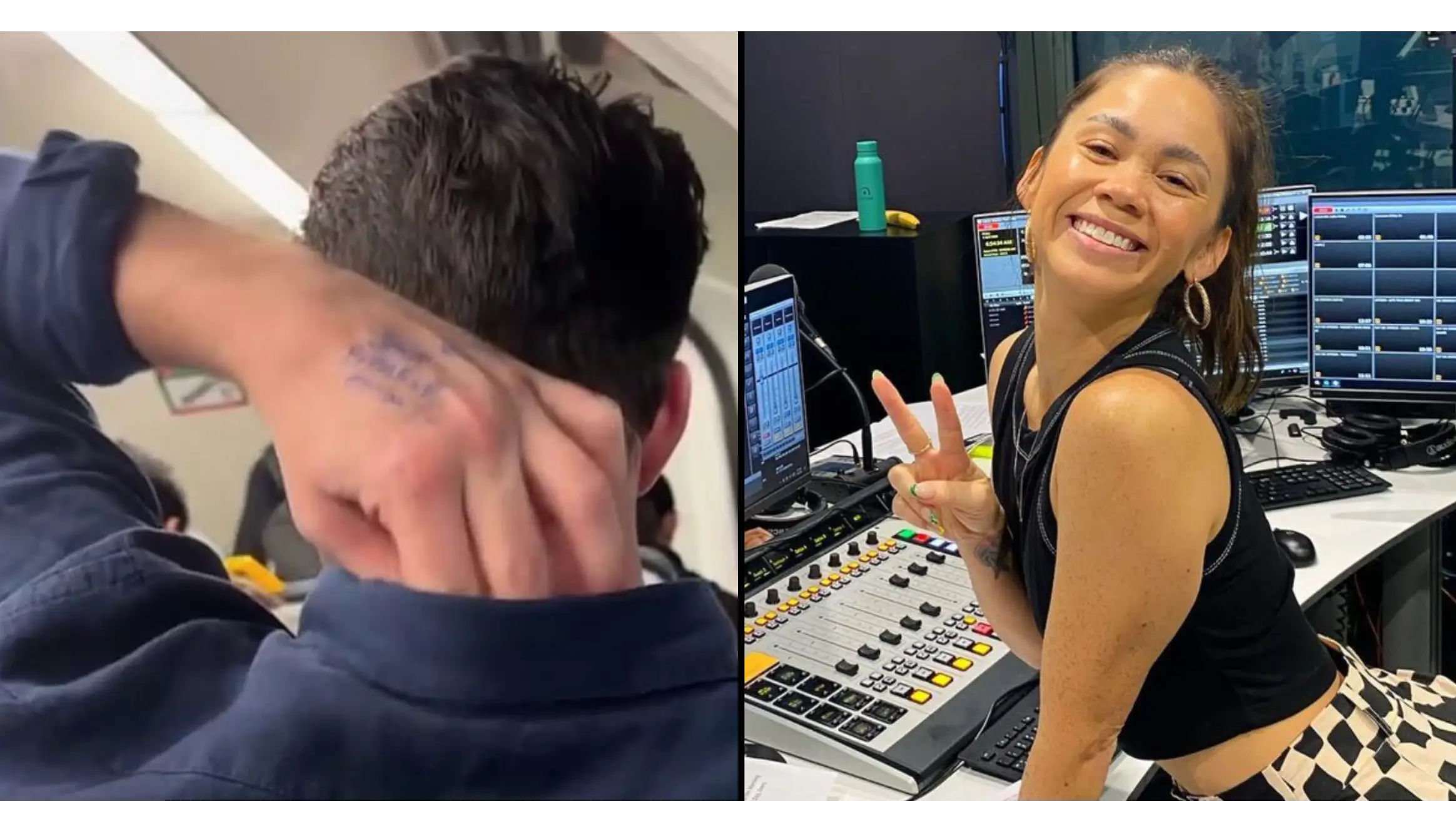 Train commuter called 'gutless' after woman spots very awkward reminder he wrote on his hand