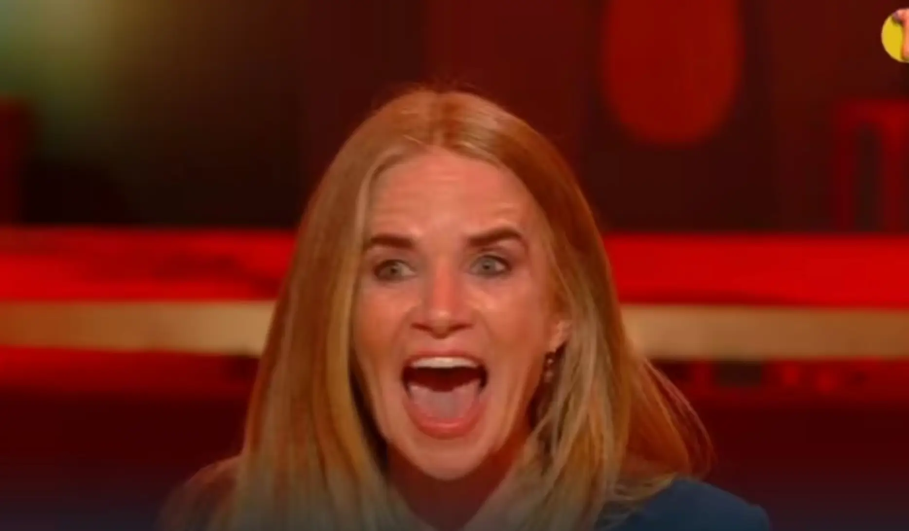 Patsy Palmer was overjoyed at the news of her eviction (ITV)