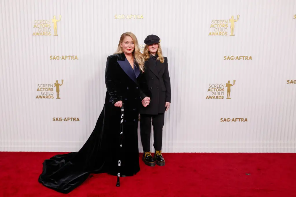 Christina is mum to 13-year-old Sadie. (Myung J. Chun / Los Angeles Times via Getty Images)