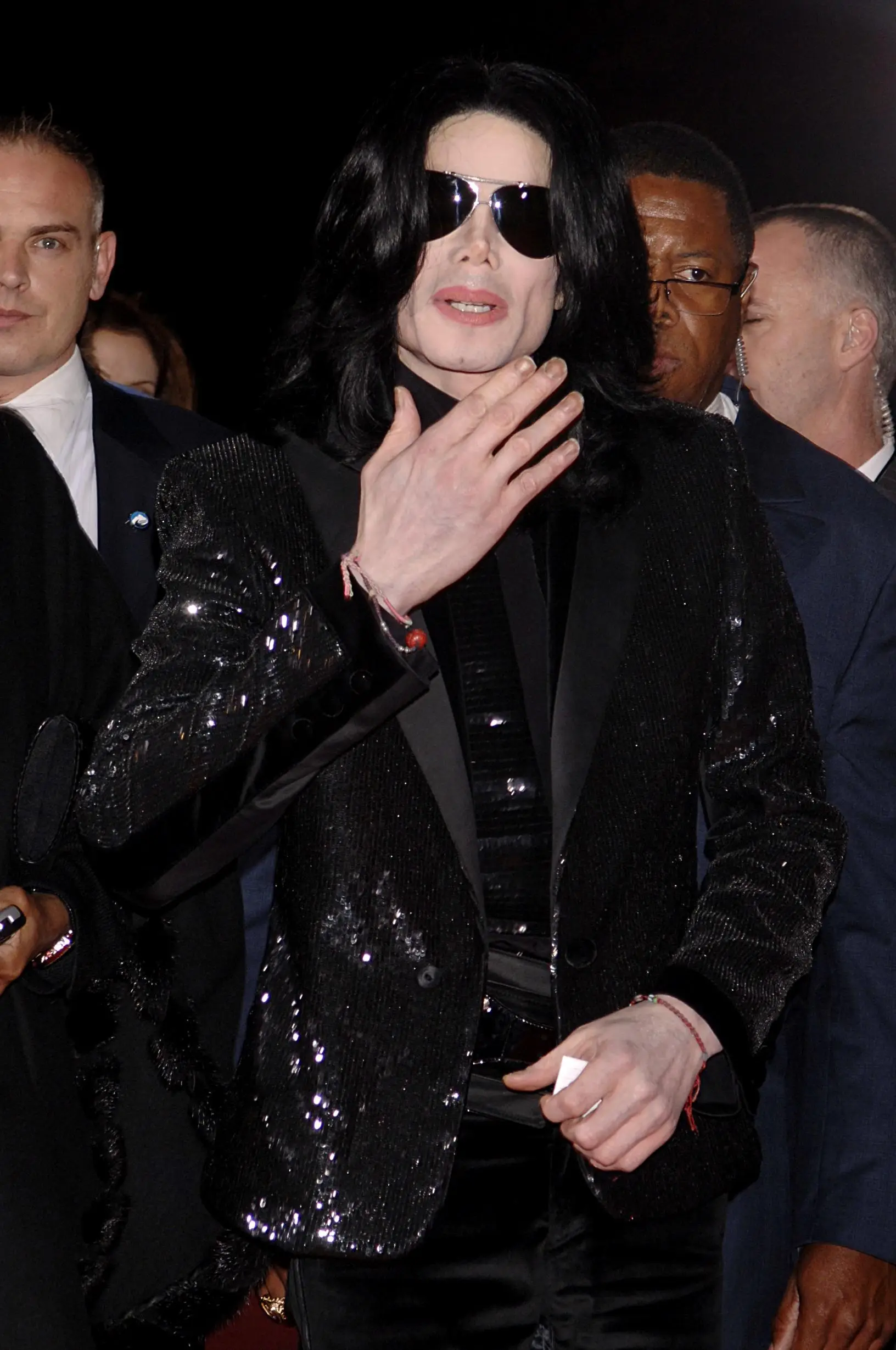 Jackson was in London for the World Music Award in 2006.
