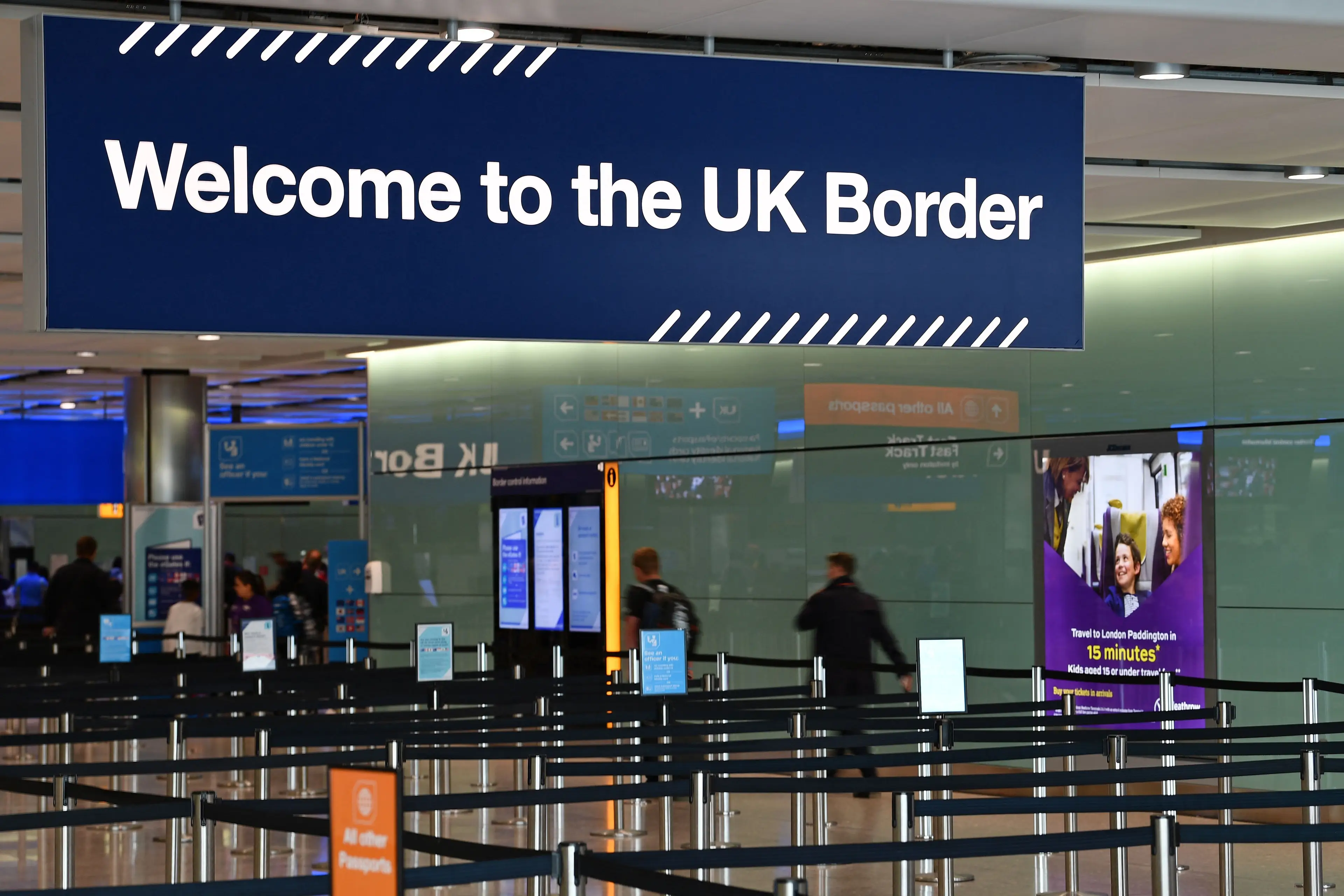 The UK ETA is needed or you won't get in (DANIEL LEAL/AFP via Getty Images)