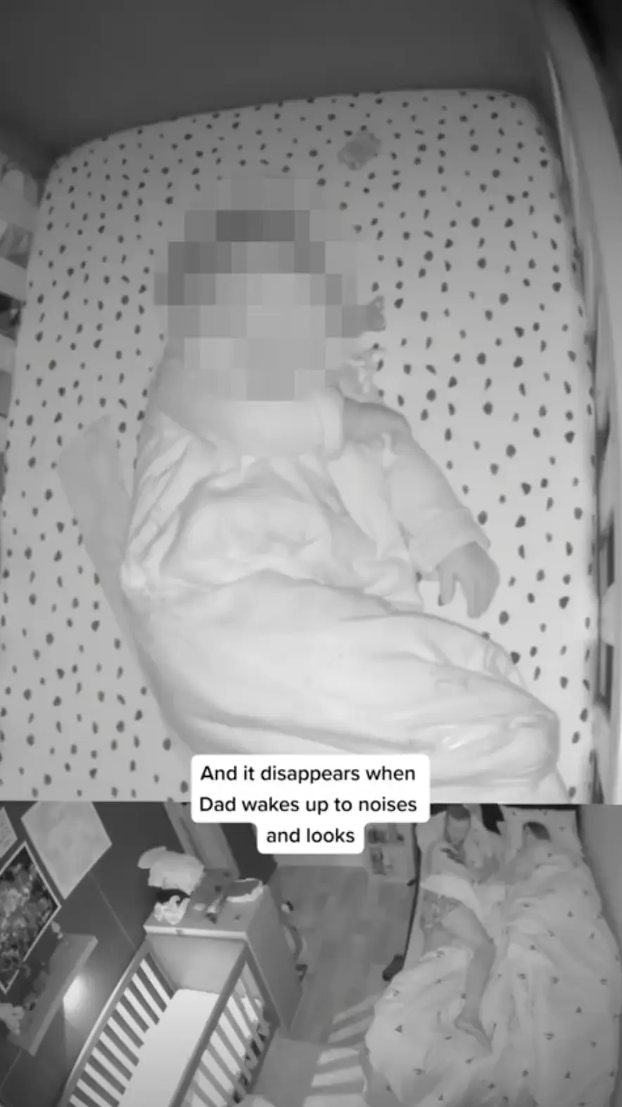 TikTokers have been left freaked out over the unsettling paranormal footage.