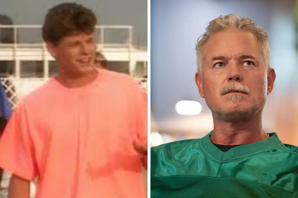 Eric Dane as Tad Pogue in a 1991 episode of Saved by the Bell (HBO and Pief Weyman/NBC via Getty Images)