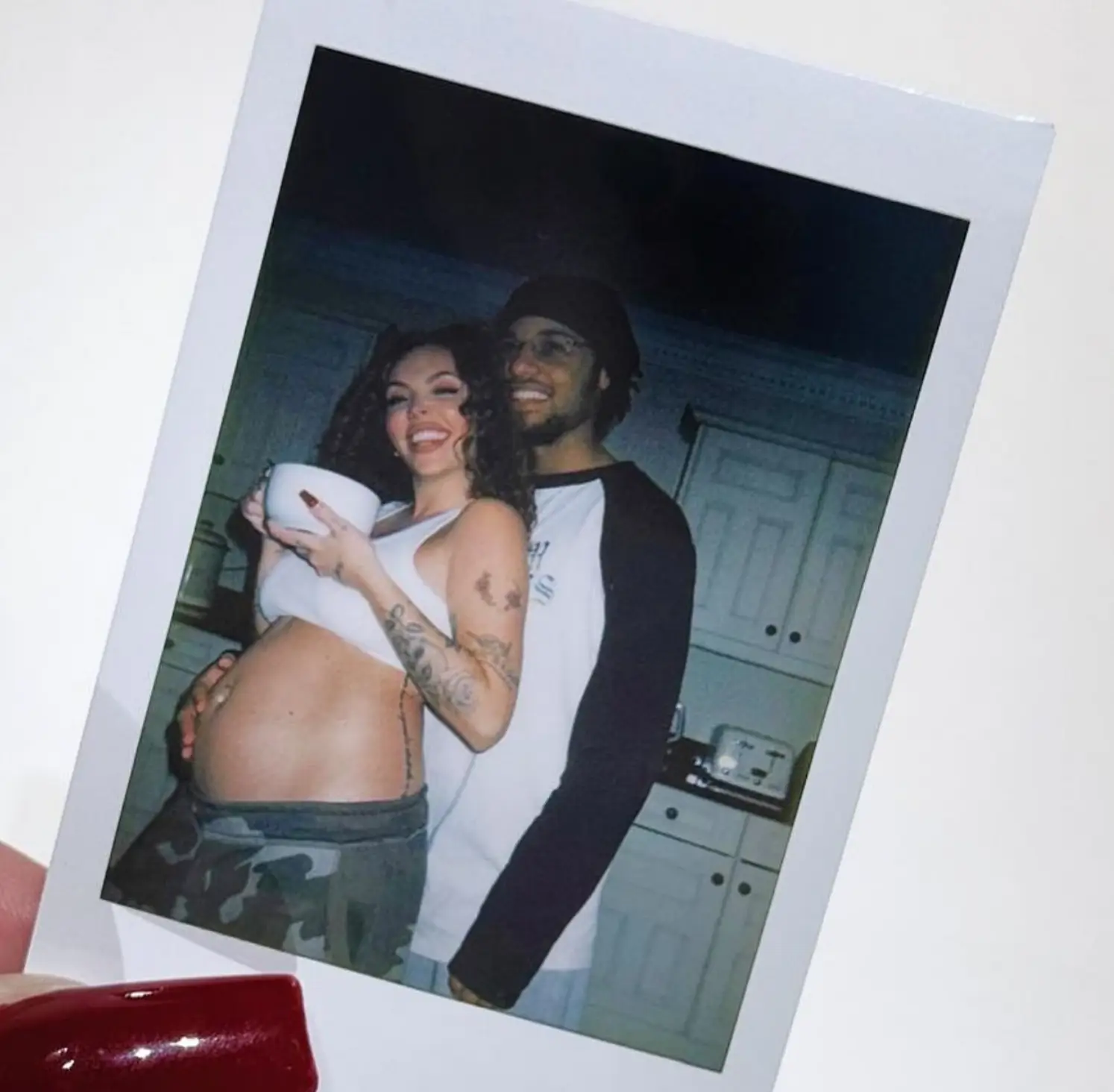 Jesy Nelson announced the pregnancy earlier in the year (Instagram/@jesynelson)