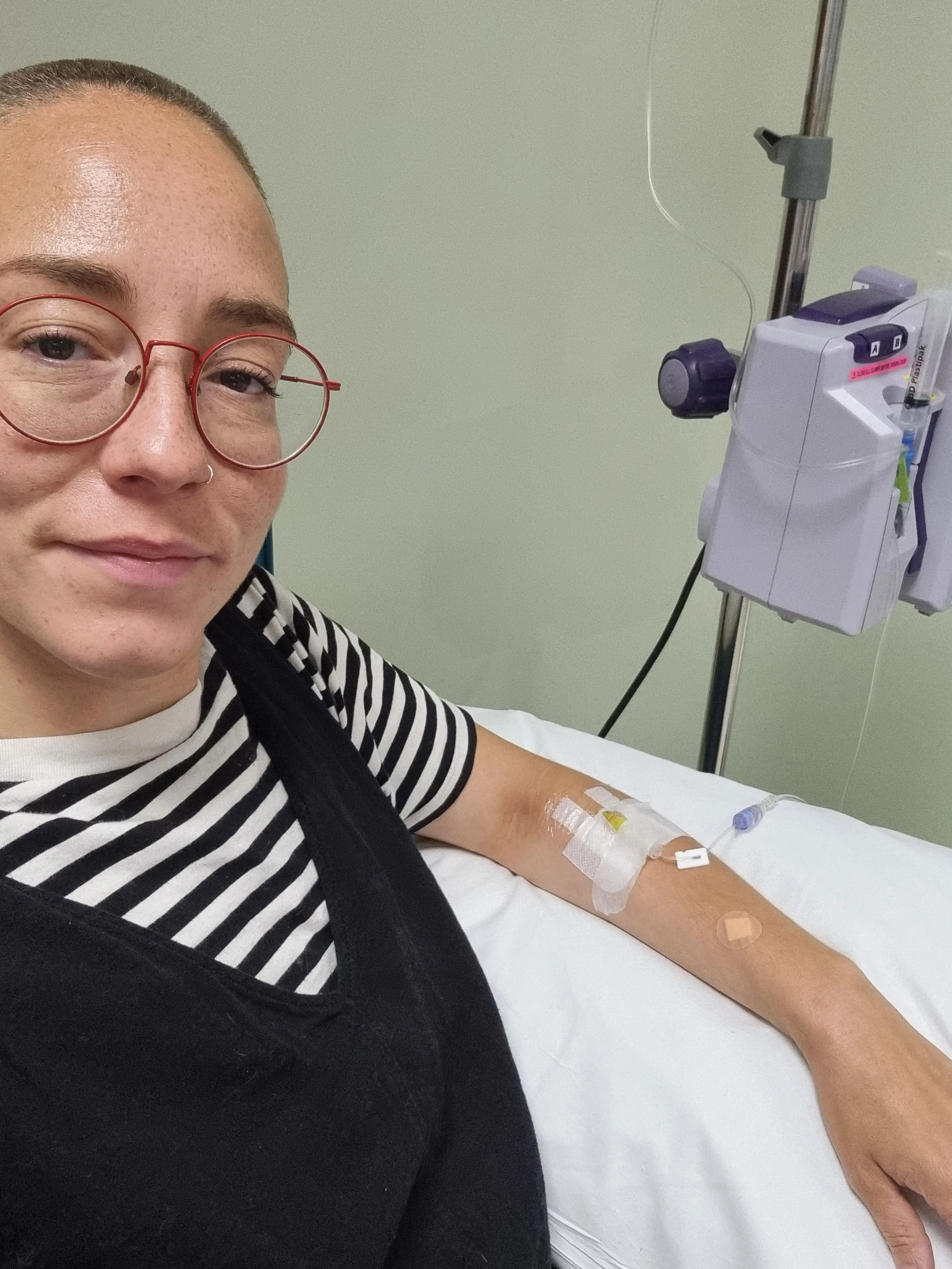 The mum, from Brighton, is set to undergo chemotherapy (Kennedy News and Media)