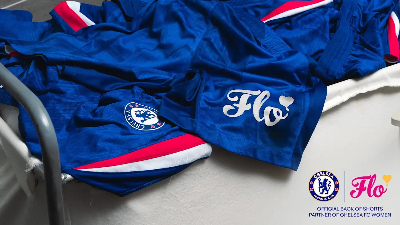 90 percent of people don't think periods are shown realistically in ads (Chelsea FC)