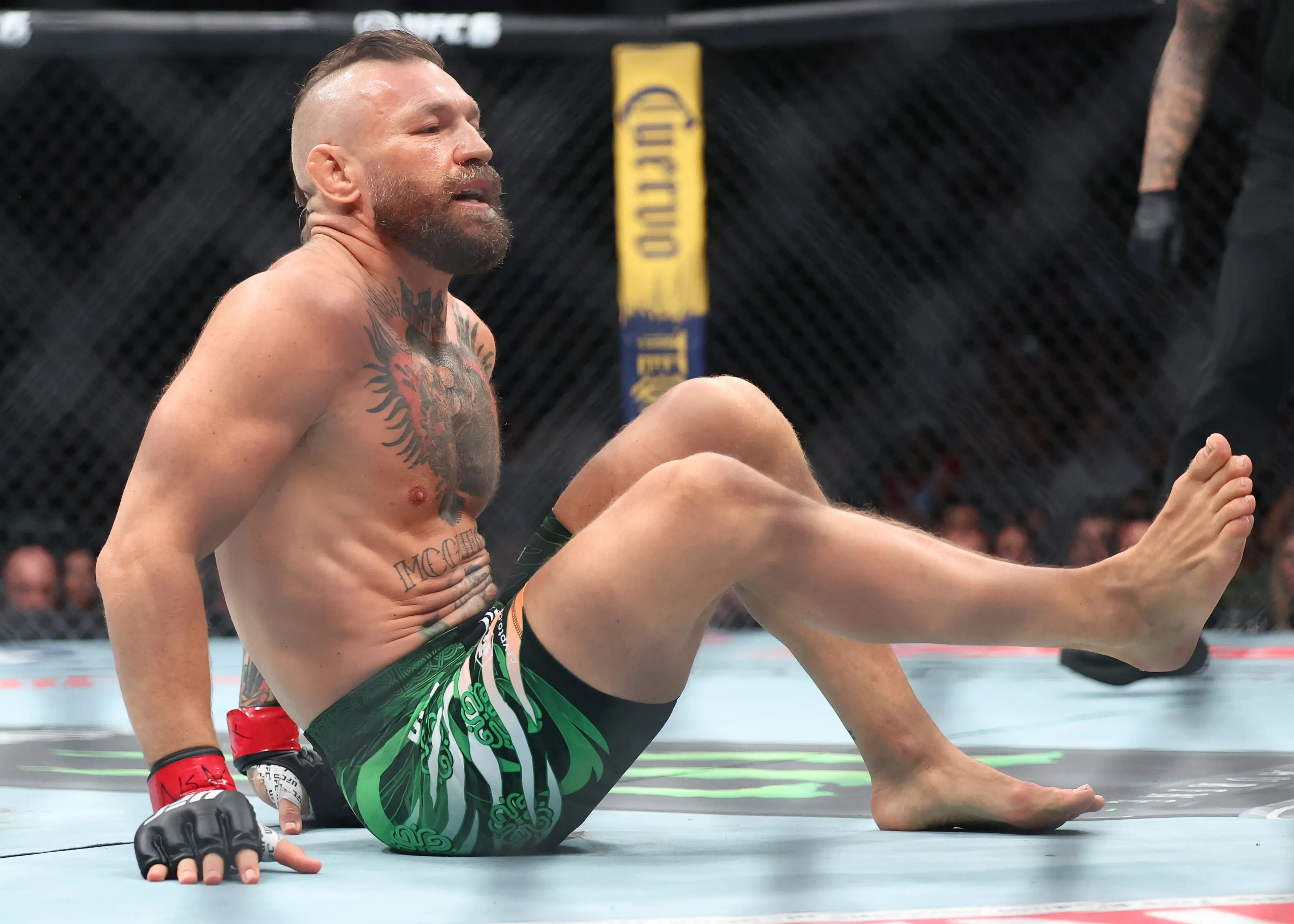 McGregor’s UFC return ended in disaster (Ian Maule/Getty Images)