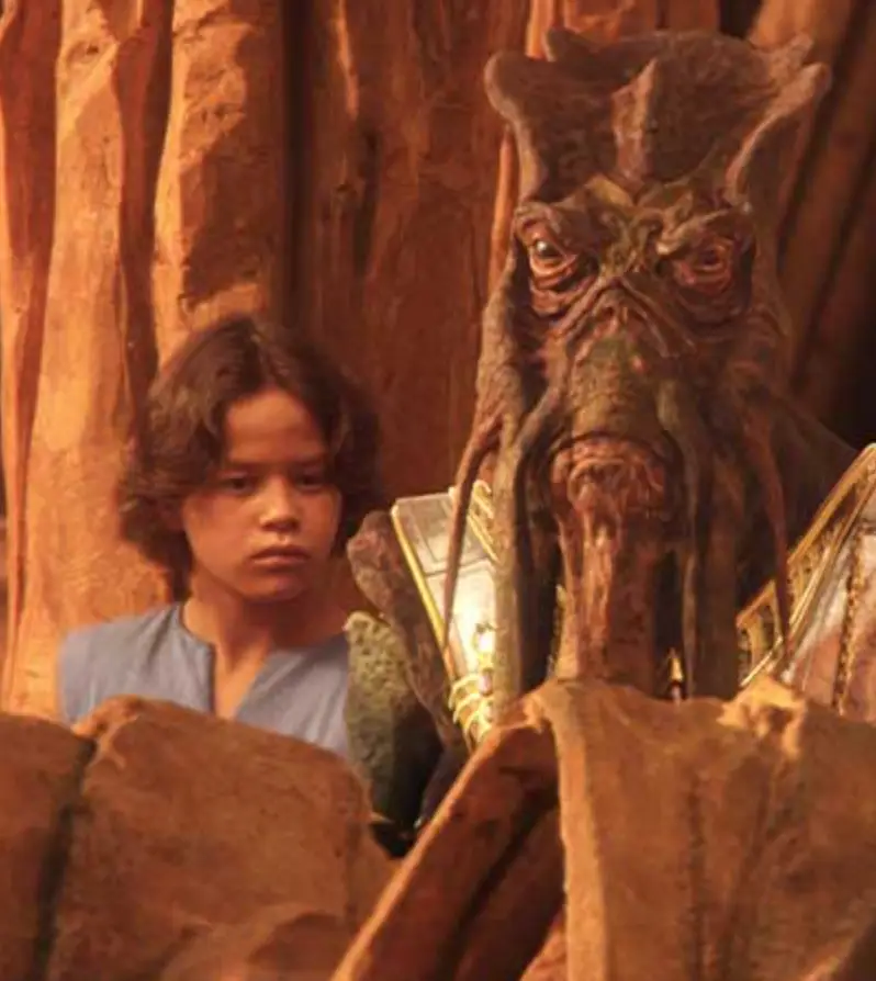 Daniel Logan as a young Boba Fett in Attack of the Clones (Disney)
