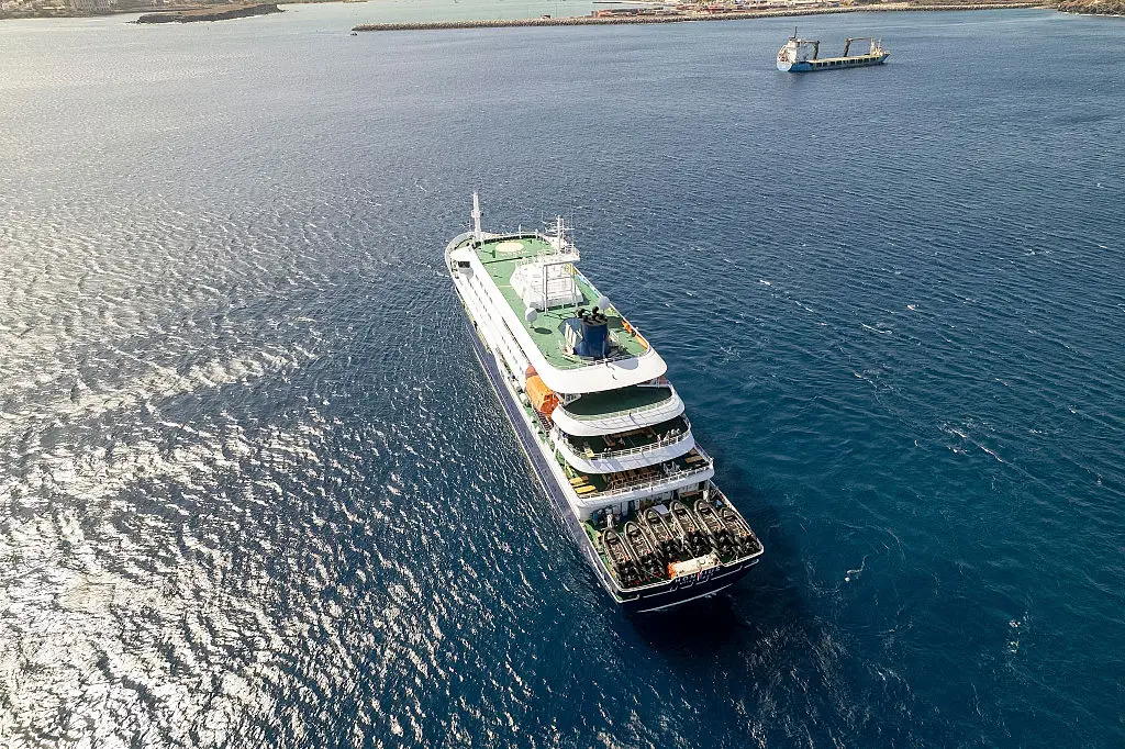 Three people travelling on the MV Hondius have died from a suspected hantavirus outbreak (AFP via Getty Images)