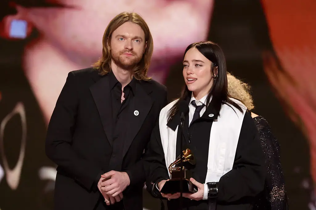 Billie Eilish saying 'no one is illegal on stolen land' has led some to criticise her for officiating her brother's wedding (Kevin Winter/Getty Images for The Recording Academy)