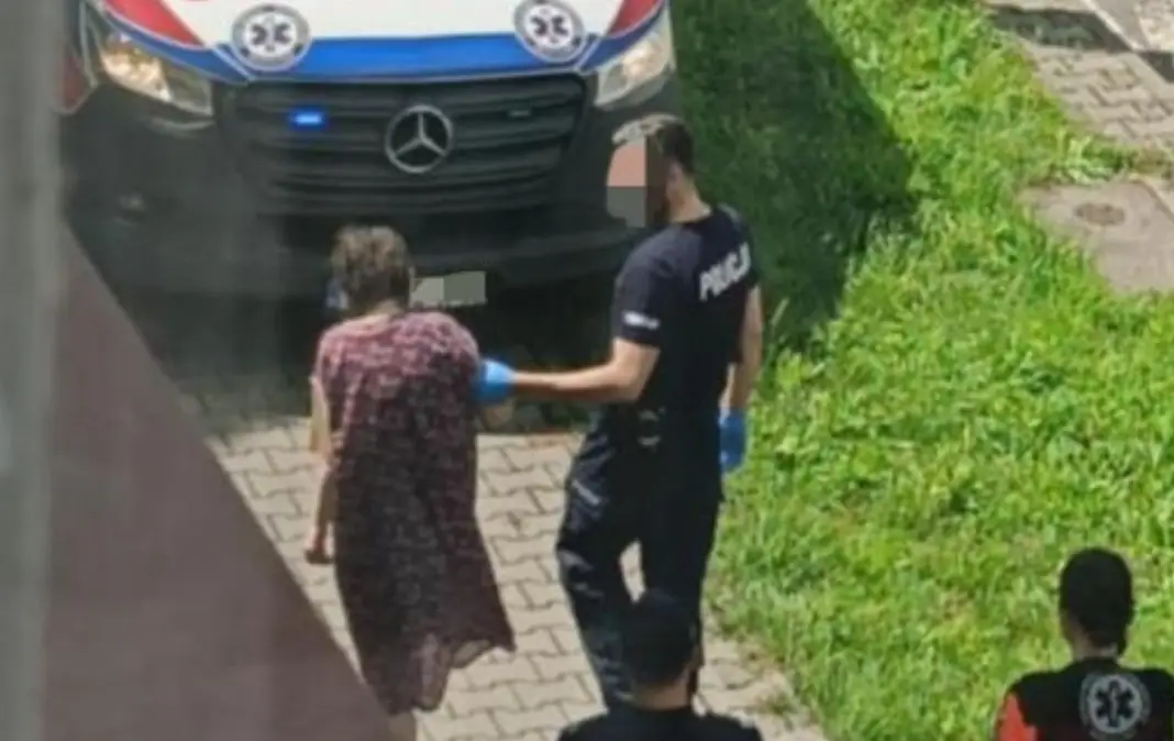 The 42-year-old's neighbours have started a fundraiser for her as she's having to start her life over from scratch (Pomagan.pl)