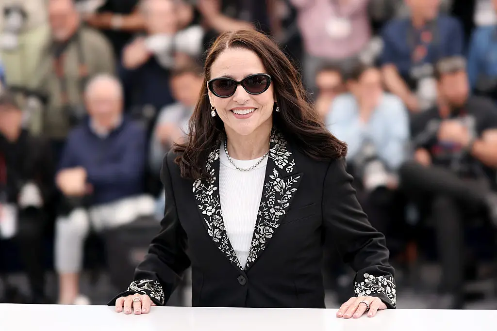 Grier made the admission to her host Julia Louis-Dreyfus (Aurore Marechal/Getty Images)