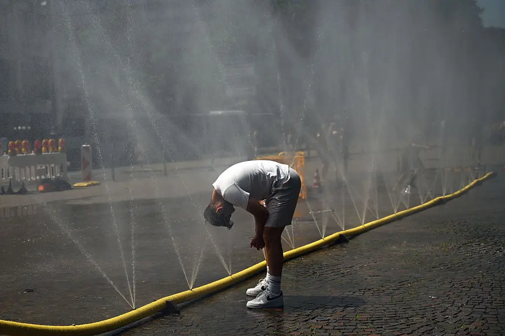 It's hot, it might be too hot (Ina FASSBENDER / AFP via Getty Images)
