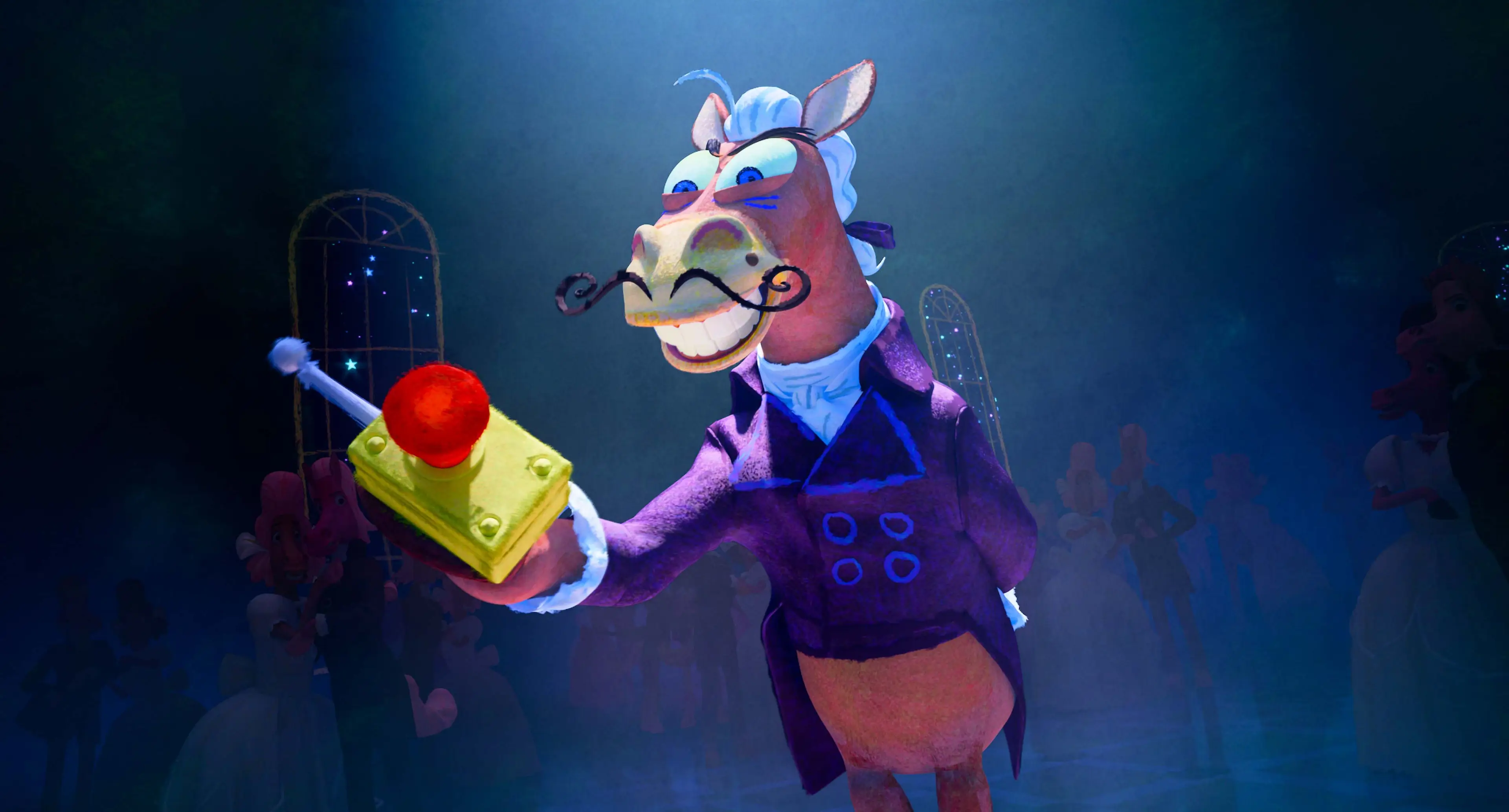 Alan Cumming brings a voice to Bullseye. (Pixar Animation Studios for Walt Disney Pictures)