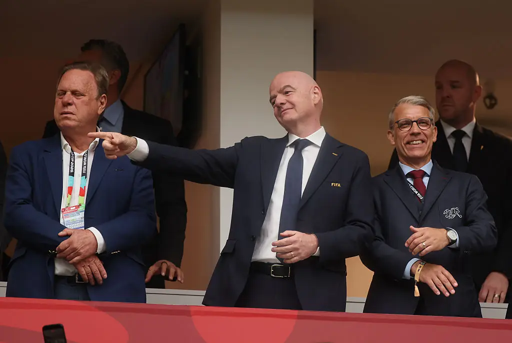 FIFA president Gianni Infantino (Alex Grimm/Getty Images)