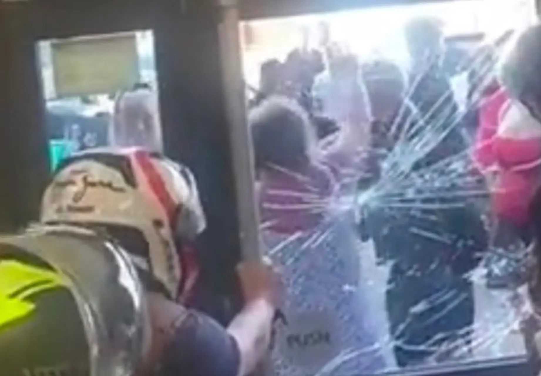 Another fight broke out at a McDonald's in West London last month.