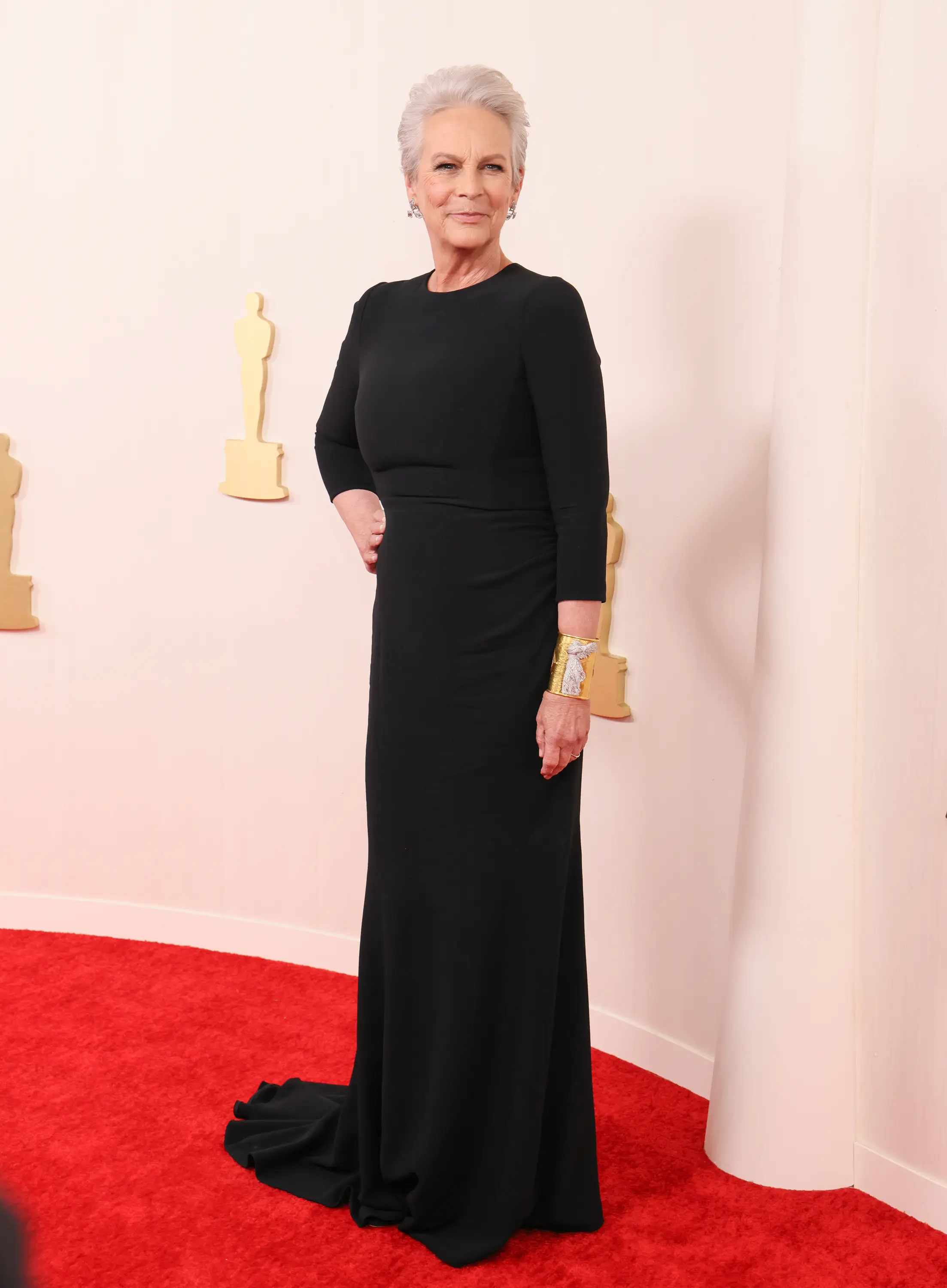Jamie Lee Curtis at the Oscars.