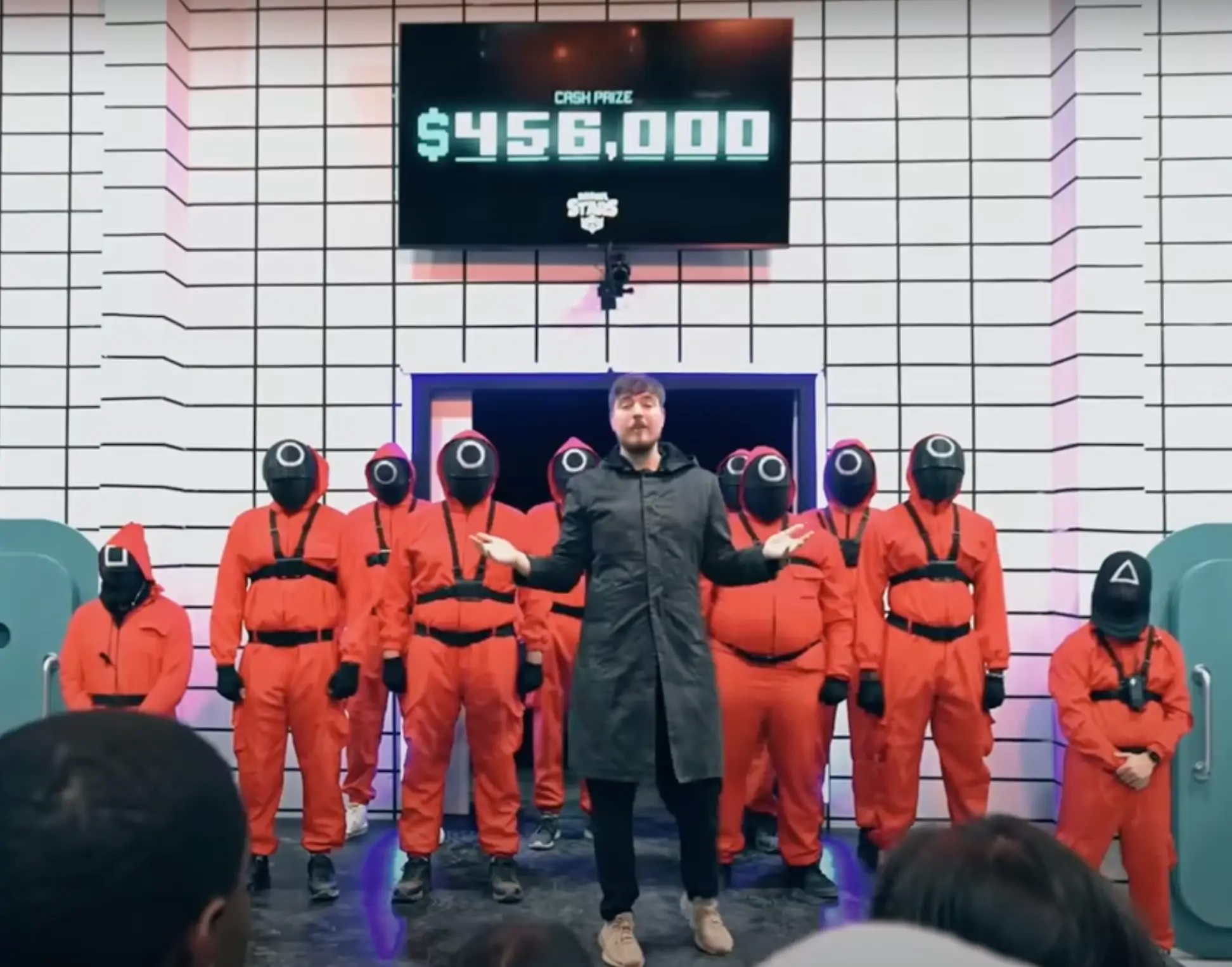 Hwang Dong-hyuk also addressed MrBeast's own version of Squid Game (Mr Beast via YouTube) 