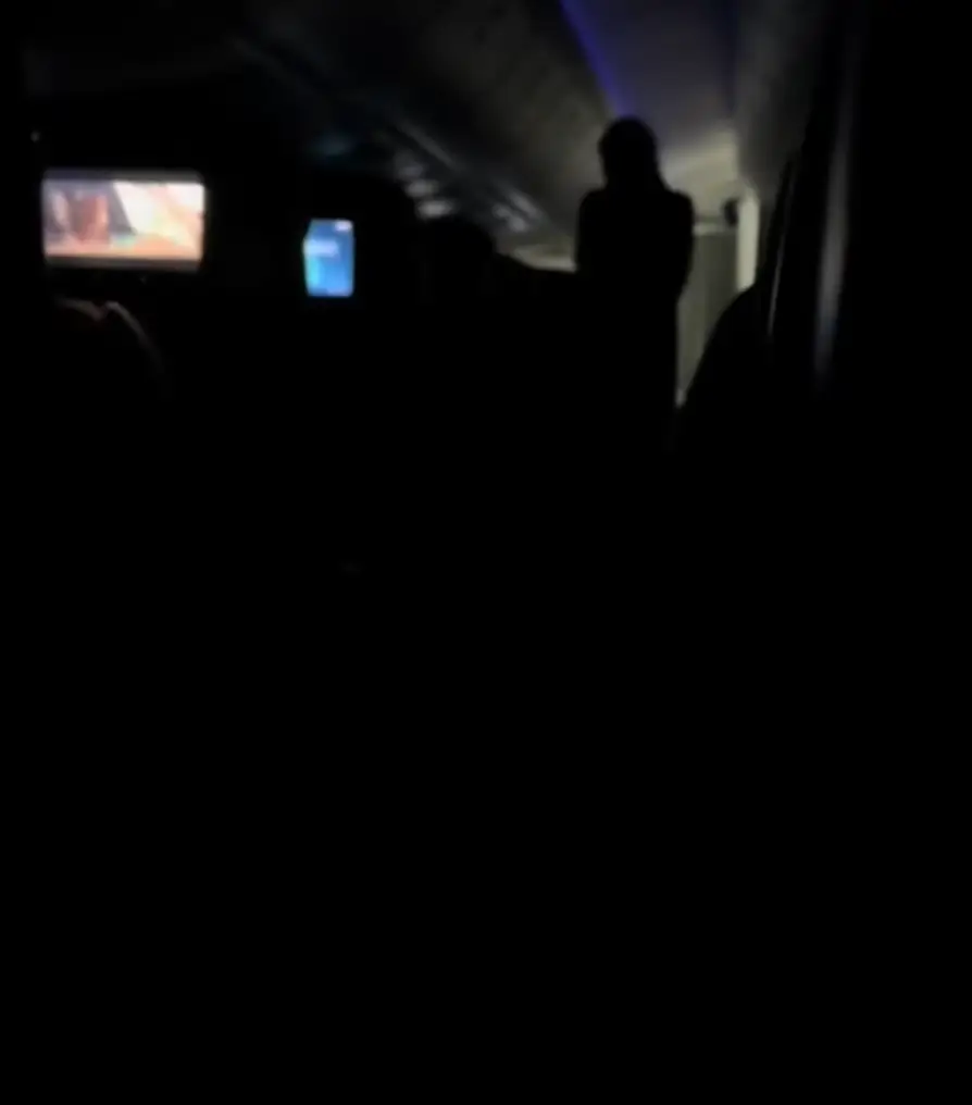 She even stood once the lights went off (TikTok/@‌envisionaries)